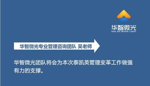 泰凱英 華智微光 需求管理變革咨詢項目啟動會圓滿召開